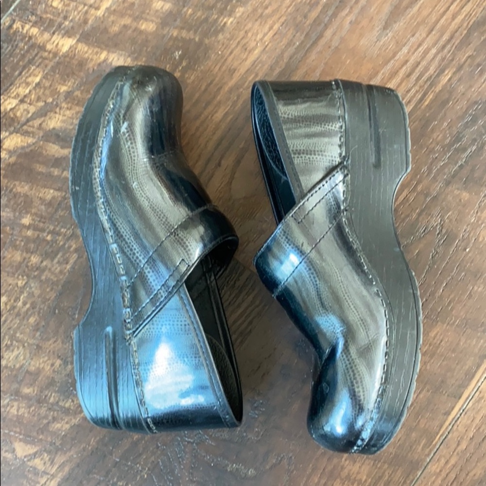 Dansko Patent Leather Work Clogs